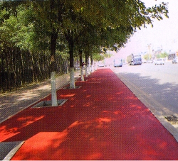 贵州贵阳彩色沥青路面施工